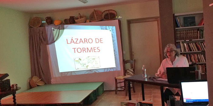 Día del libro en Bailo con el Lazarillo de Tormes