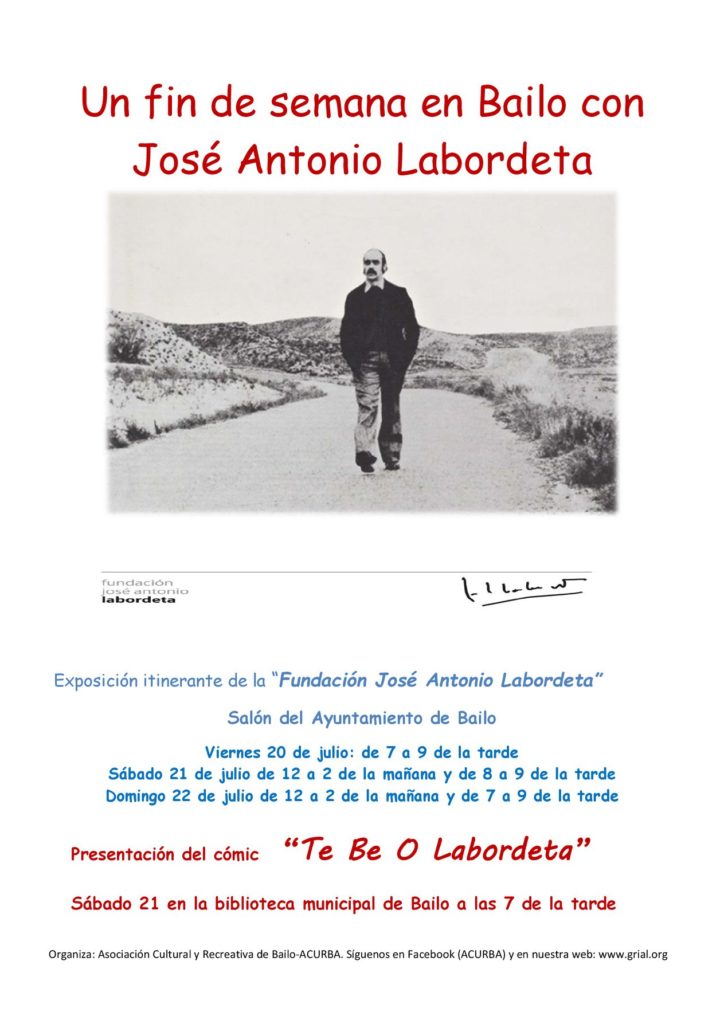 Un fin de semana en Bailo con José Antonio Labordeta