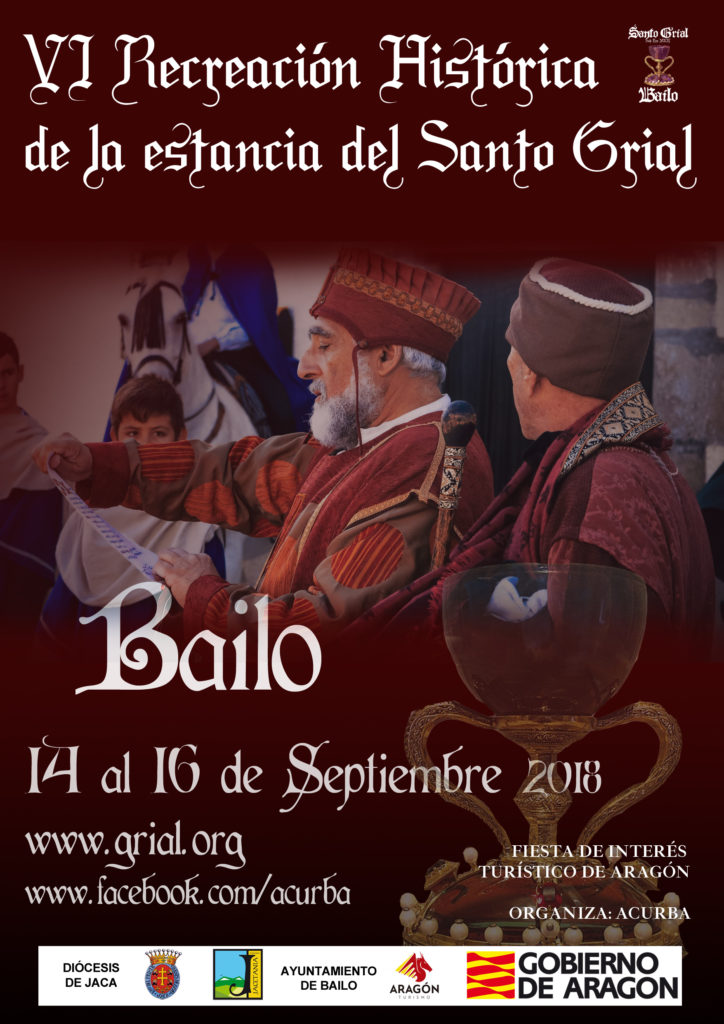 VI Recreación Histórica de la Estancia del Santo Grial en Bailo, del 14 al 16 de septiembre